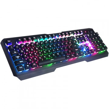Tastatura gaming Redragon Centaur , USB , Iluminare LED , Negru